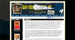 Desktop Screenshot of buymoviepostersinc.com